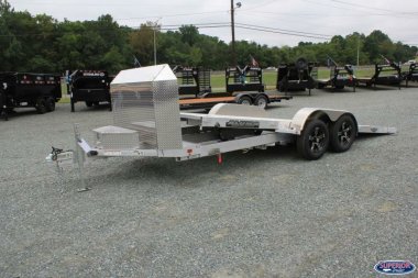 New 2024 Aluma 8216 Executive Series Tilt Car Trailer