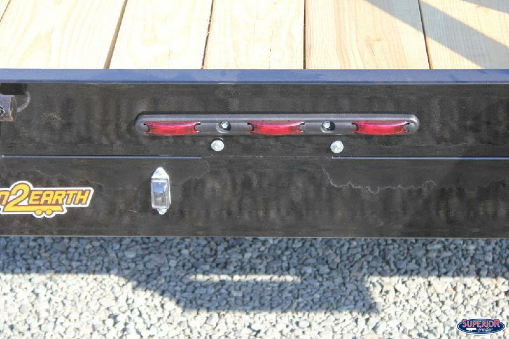 New 2025 DOWN 2 EARTH TRAILERS 24ft Equipment Trailer w/ Driver Over Fenders