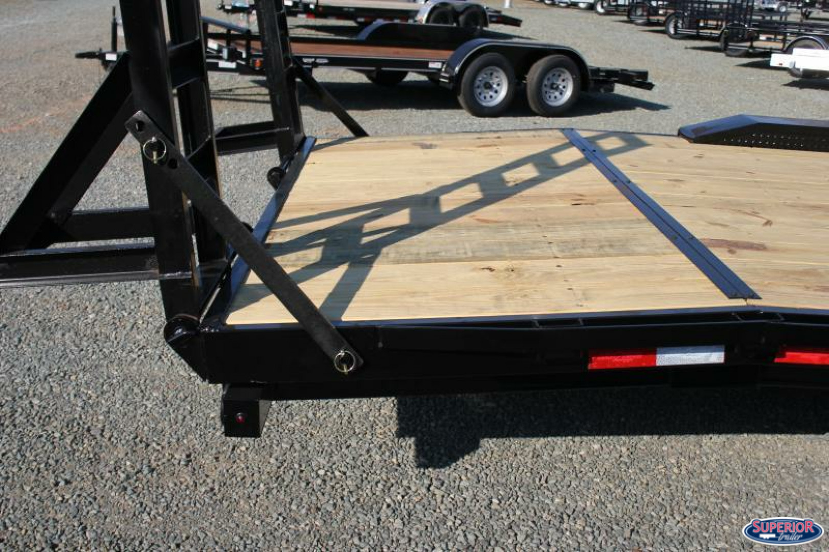 New 2025 DOWN 2 EARTH TRAILERS 24ft Equipment Trailer w/ Driver Over Fenders