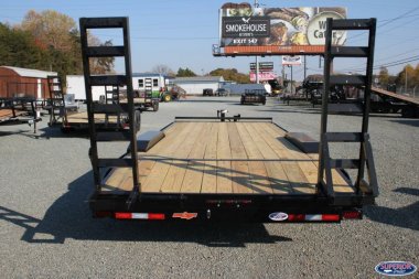 New 2025 DOWN 2 EARTH TRAILERS 24ft Equipment Trailer w/ Driver Over Fenders