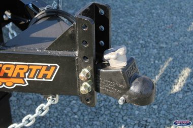 New 2025 DOWN 2 EARTH TRAILERS 24ft Equipment Trailer w/ Driver Over Fenders