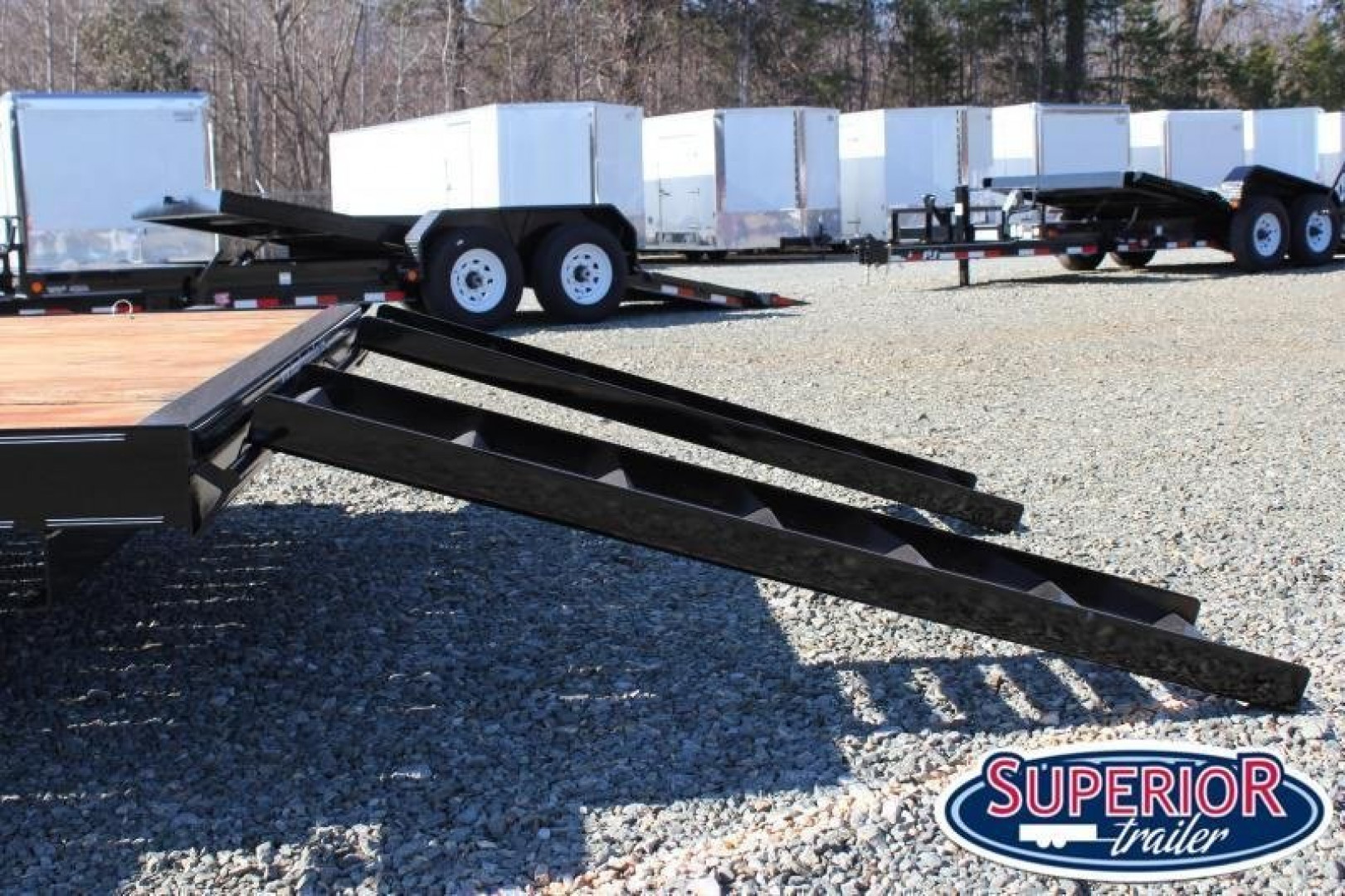 New 2025 TEXAS BRAGG TRAILERS 16 HCH Car Hauler w/ Weld On D-Rings & Removable Fender