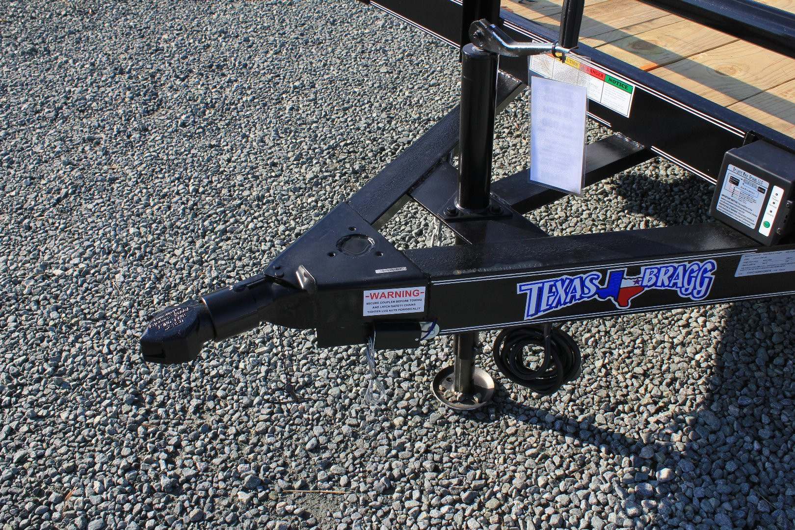 New 2025 TEXAS BRAGG TRAILERS 16 HCH Car Hauler w/ Weld On D-Rings & Removable Fender