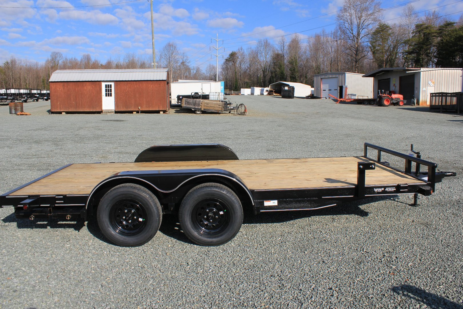New 2025 TEXAS BRAGG TRAILERS 16 HCH Car Hauler w/ Weld On D-Rings & Removable Fender