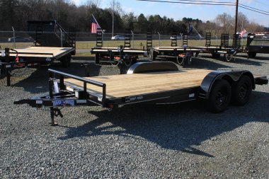 New 2025 TEXAS BRAGG TRAILERS 16 HCH Car Hauler w/ Weld On D-Rings & Removable Fender