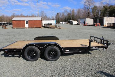 New 2025 TEXAS BRAGG TRAILERS 16 HCH Car Hauler w/ Weld On D-Rings & Removable Fender