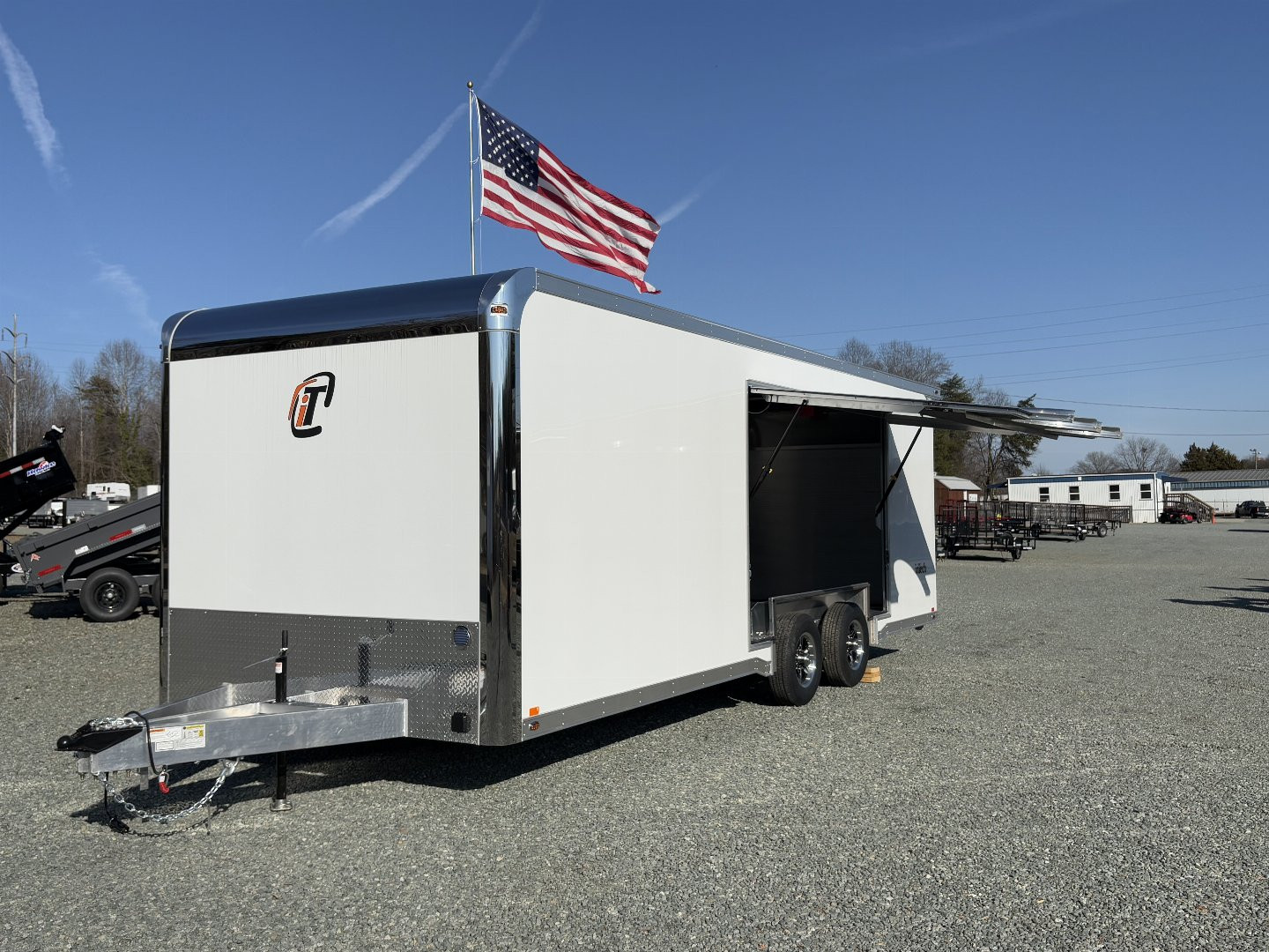 New 2025 inTech 8.5x24 10K Aluminum Loaded w/ Escape Door