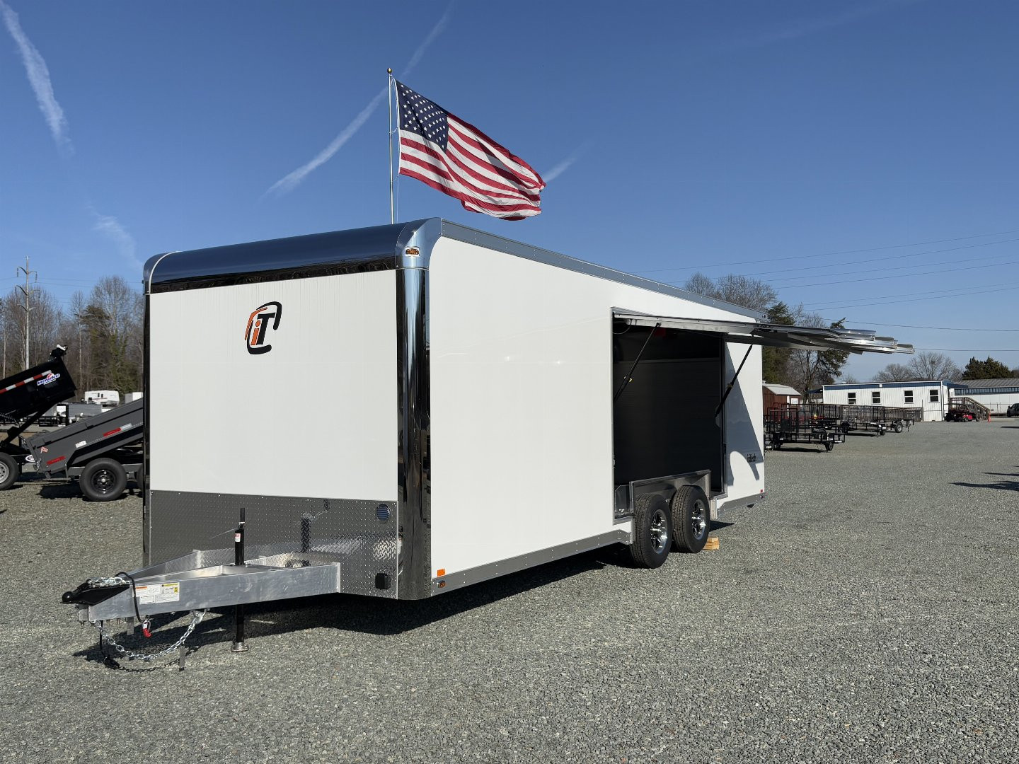 New 2025 inTech 8.5x24 10K Aluminum Loaded w/ Escape Door