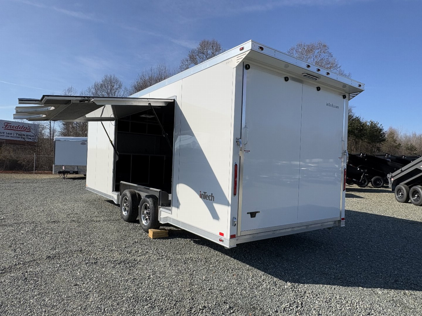 New 2025 inTech 8.5x24 10K Aluminum Loaded w/ Escape Door