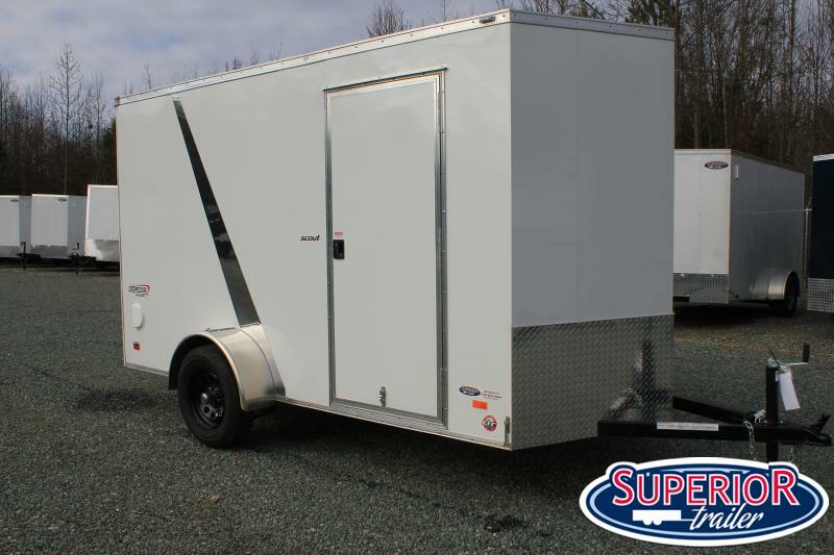 New 2023 Bravo Trailers Scout 6x12 Enclosed w/ Ramp Door