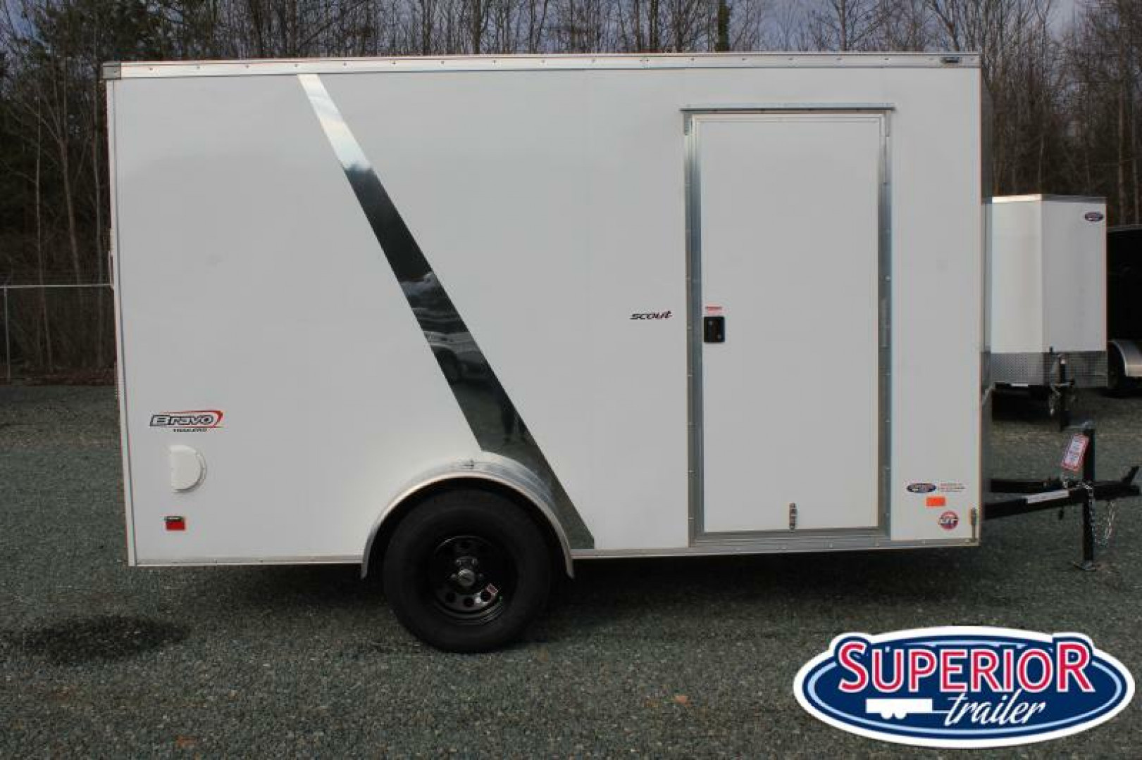 New 2023 Bravo Trailers Scout 6x12 Enclosed w/ Ramp Door