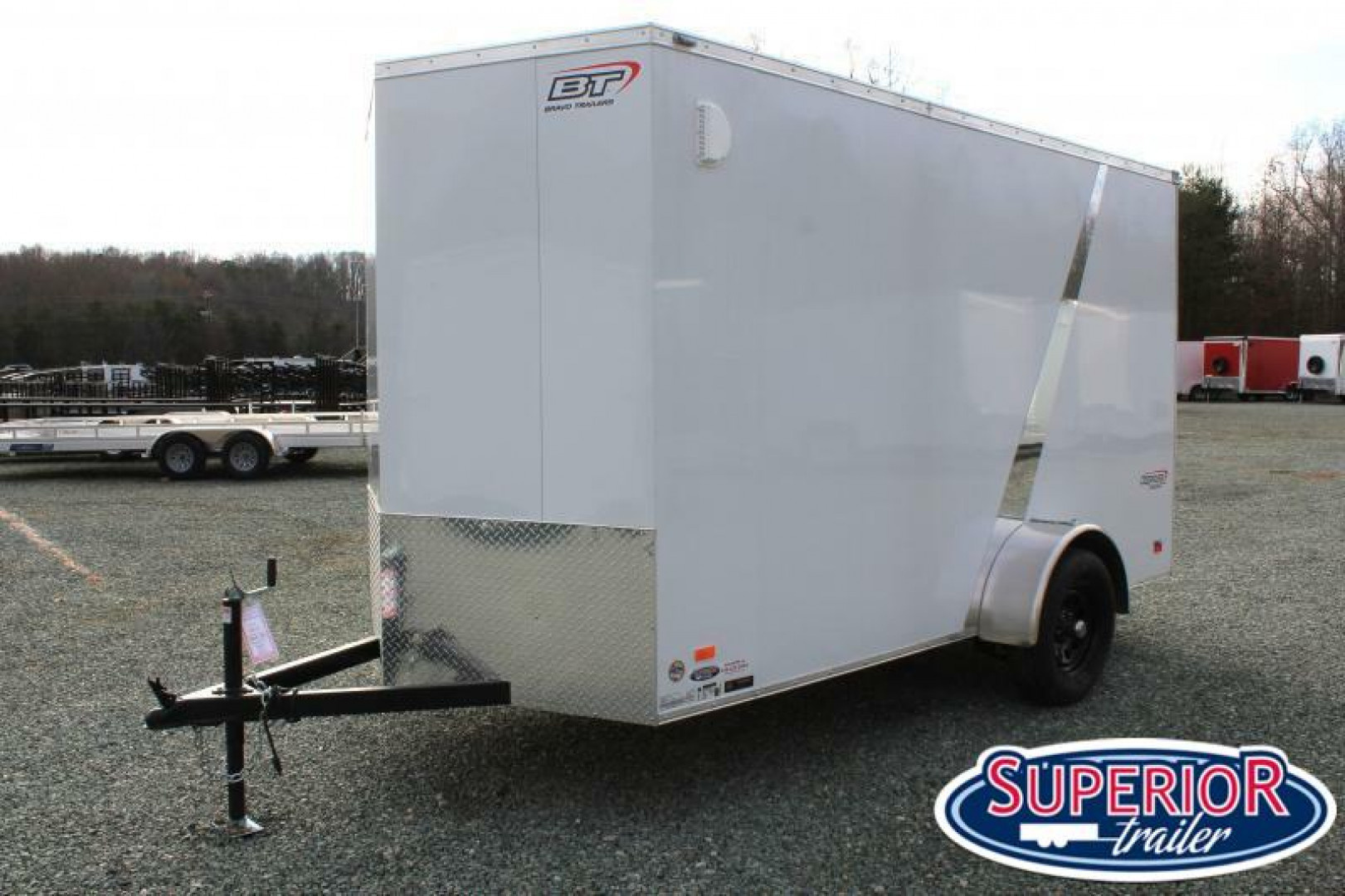New 2023 Bravo Trailers Scout 6x12 Enclosed w/ Ramp Door