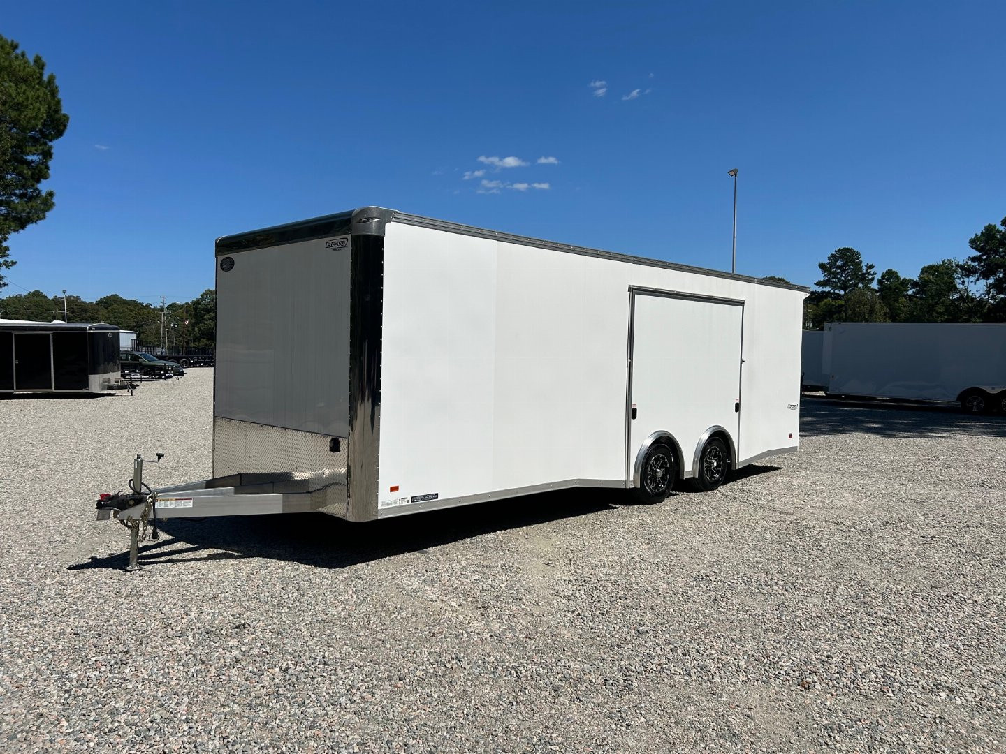 New 2022 BRAVO TRAILERS Aluminum Silver Star 8.5X24 10K Car / Racing Trailer