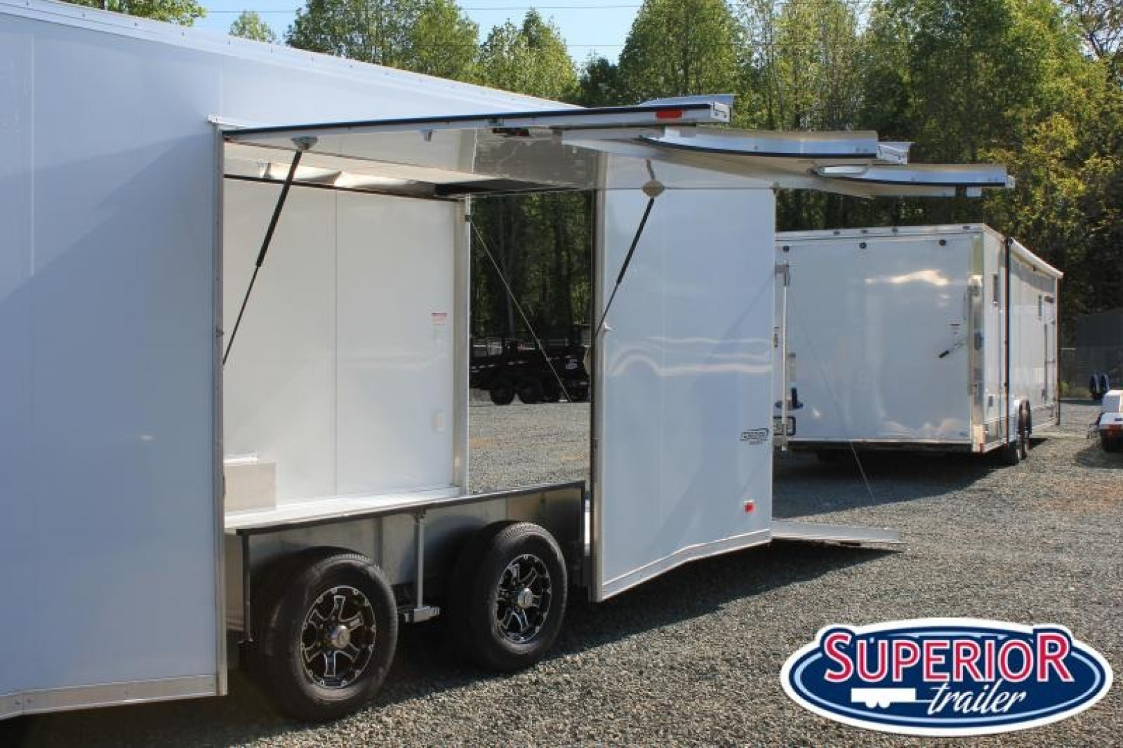 New 2022 BRAVO TRAILERS Aluminum Silver Star 8.5X24 10K Car / Racing Trailer