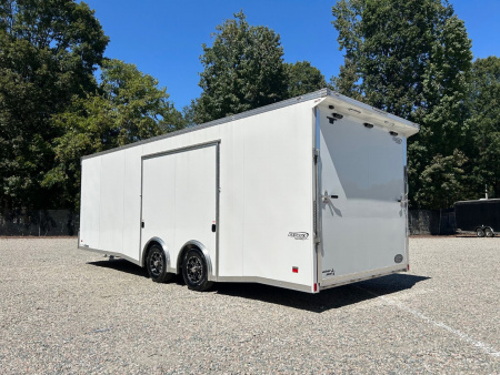 New 2022 BRAVO TRAILERS Aluminum Silver Star 8.5X24 10K Car / Racing Trailer