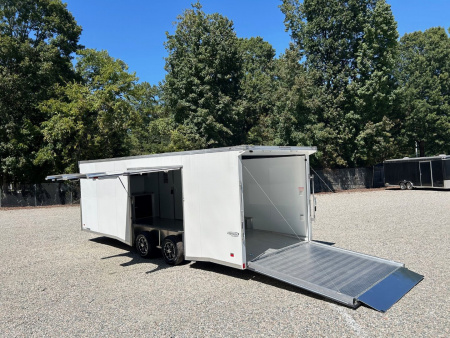 New 2022 BRAVO TRAILERS Aluminum Silver Star 8.5X24 10K Car / Racing Trailer