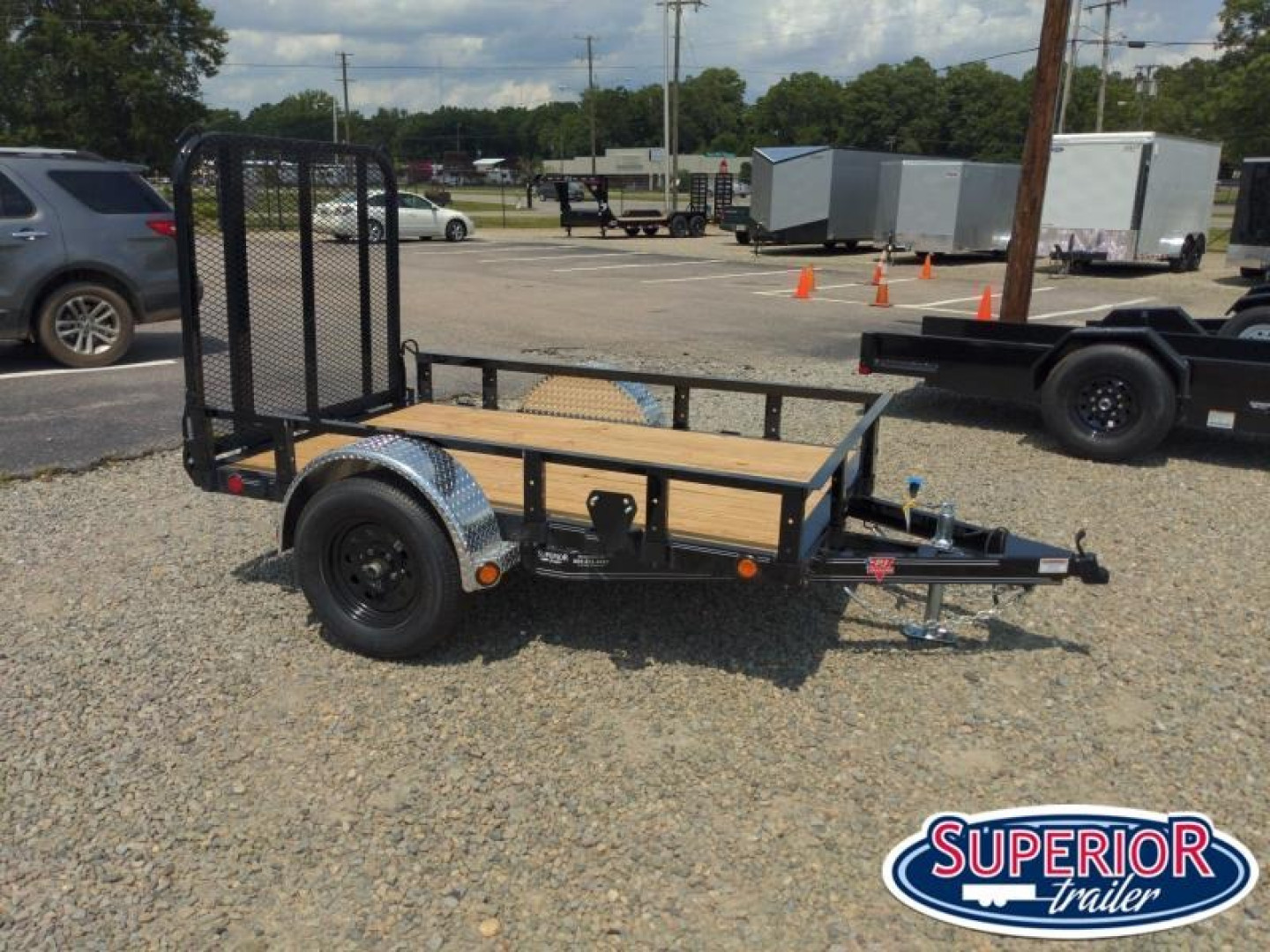 New 2022 PJ Trailers 5X8 U6 Utility Trailer