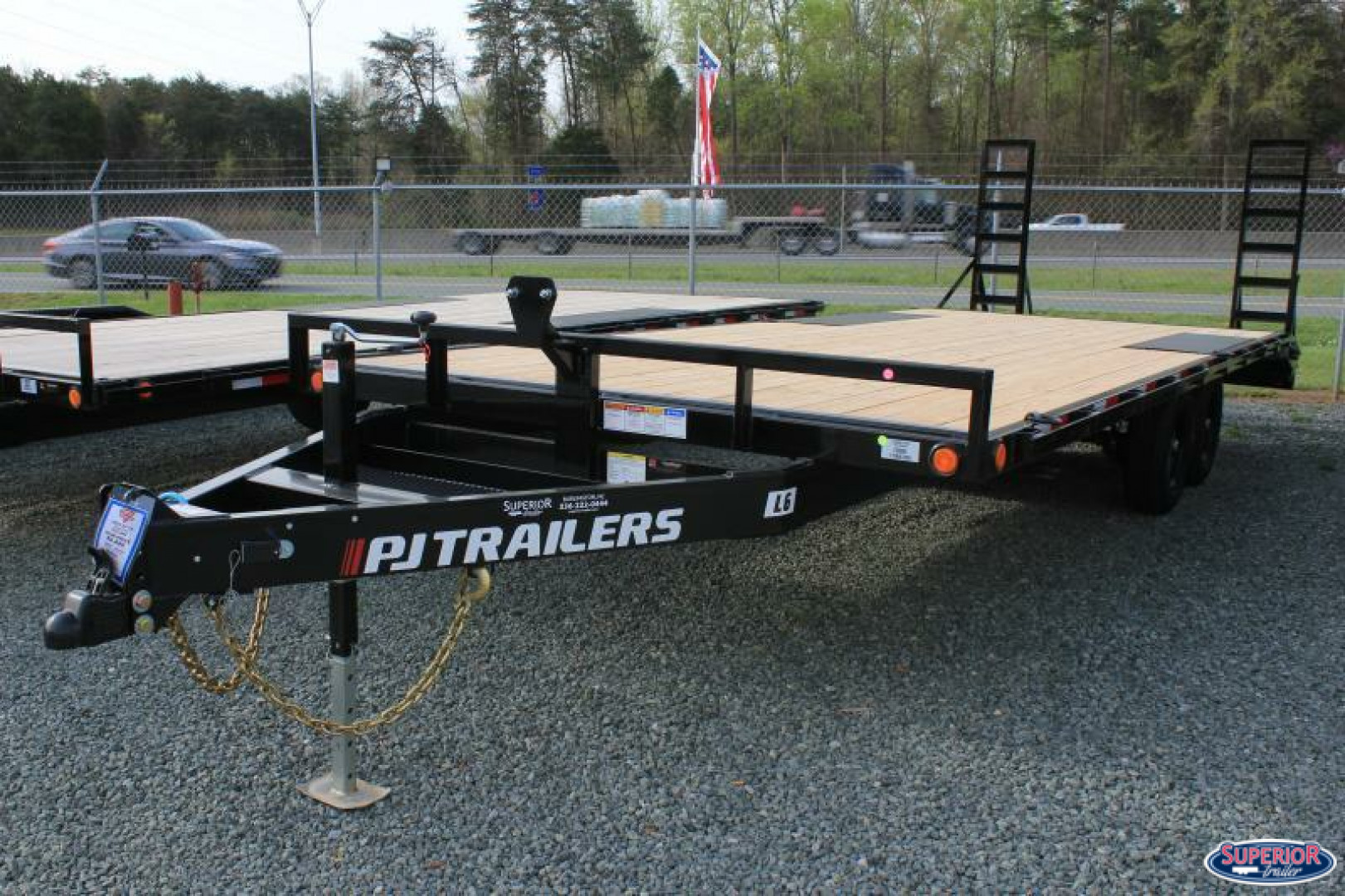 New 2024 PJ TRAILERS 22 L6 10K Deckover Trailer