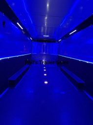 New 2024 Haulmark 8.5X34 HAULMARK EDGE PRO ELECTRIC AWNING & REAR DOORS Car / Racing Trailer