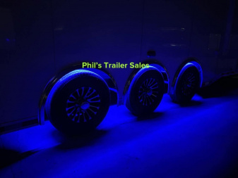 New 2024 Haulmark 8.5X34 HAULMARK EDGE PRO ELECTRIC AWNING & REAR DOORS Car / Racing Trailer