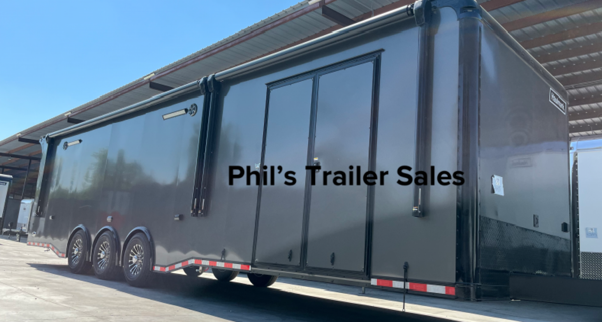 New 2025 Haulmark 8.5X34 HAULMARK EGE PRO ENCLOSED CAR HAULER 2 ELECTRIC AWNINGS & AIRLINES Car / Racing Trailer