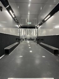 New 2025 Haulmark 8.5X34 HAULMARK EGE PRO ENCLOSED CAR HAULER 2 ELECTRIC AWNINGS & AIRLINES Car / Racing Trailer