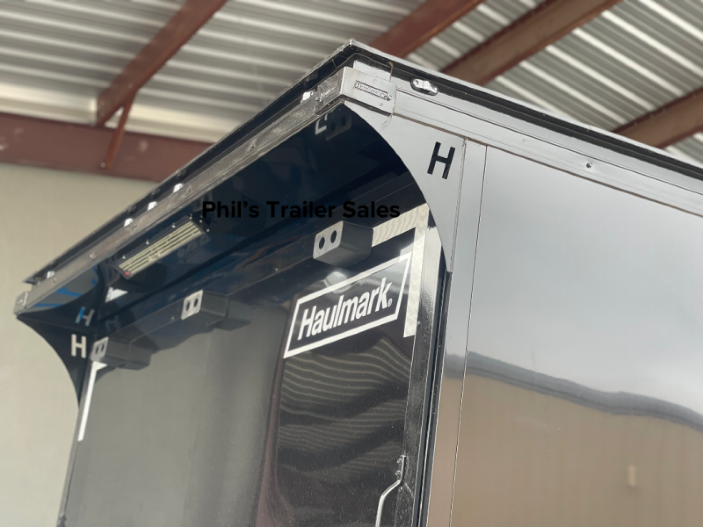 New 2025 Haulmark 8.5X34 HAULMARK EDGE PRO ELECTRIC AWNING & AIRLINES Car / Racing Trailer