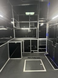 New 2025 Haulmark 8.5X34 HAULMARK EDGE PRO ELECTRIC AWNING & AIRLINES Car / Racing Trailer