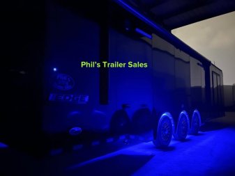 New 2025 Haulmark 8.5X34 HAULMARK EDGE PRO ELECTRIC AWNING & AIRLINES Car / Racing Trailer