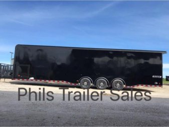 New 2025 Haulmark 8.5X34 HAULMARK EDGE PRO ELECTRIC AWNING & AIRLINES Car / Racing Trailer