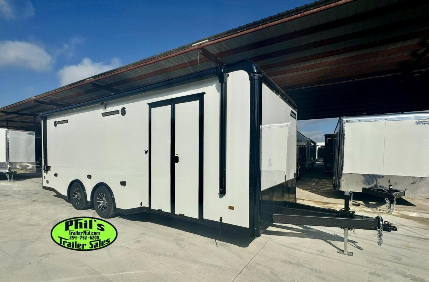 New 2025 Haulmark 8.5X24 HAULMARK EDGE PRO ELECTRIC AWNING Car / Racing Trailer