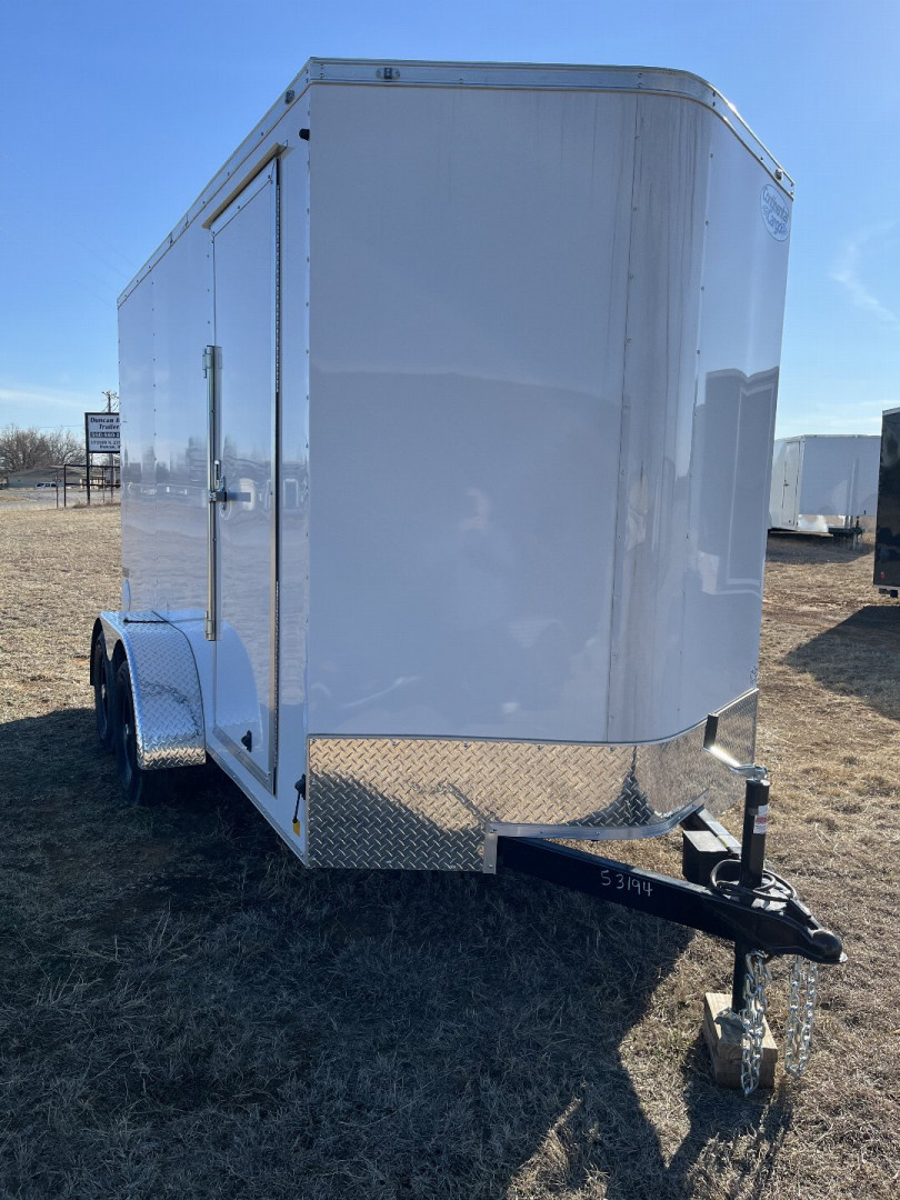 New 2025 Continental Cargo 6 x 12 Tandem Cargo / Enclosed Trailer