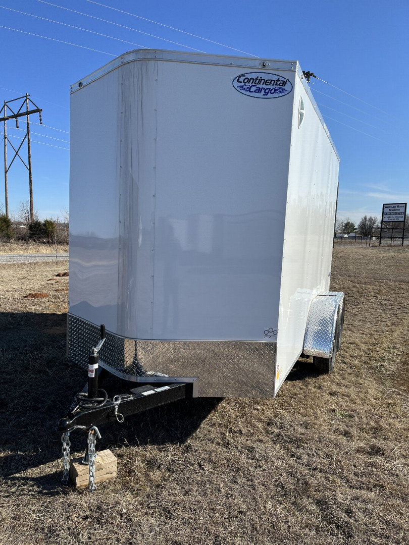 New 2025 Continental Cargo 6 x 12 Tandem Cargo / Enclosed Trailer