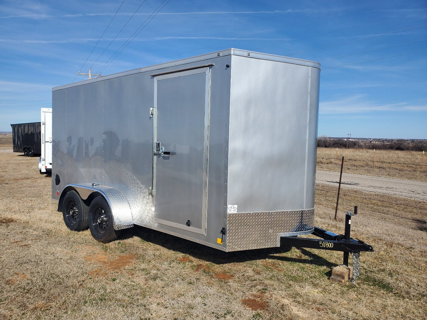 New 2024 Continental Cargo 7 x 14 with Ramp Cargo / Enclosed Trailer