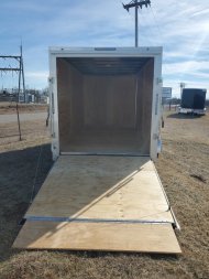 New 2024 Continental Cargo 7 x 14 with Ramp Cargo / Enclosed Trailer