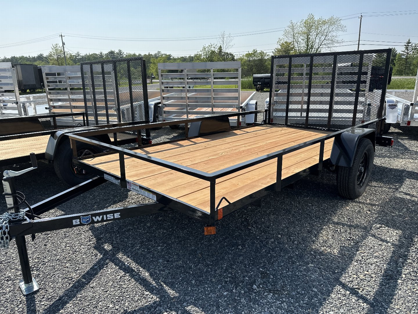 New 2026 BWISE UTE-612 Utility Trailer