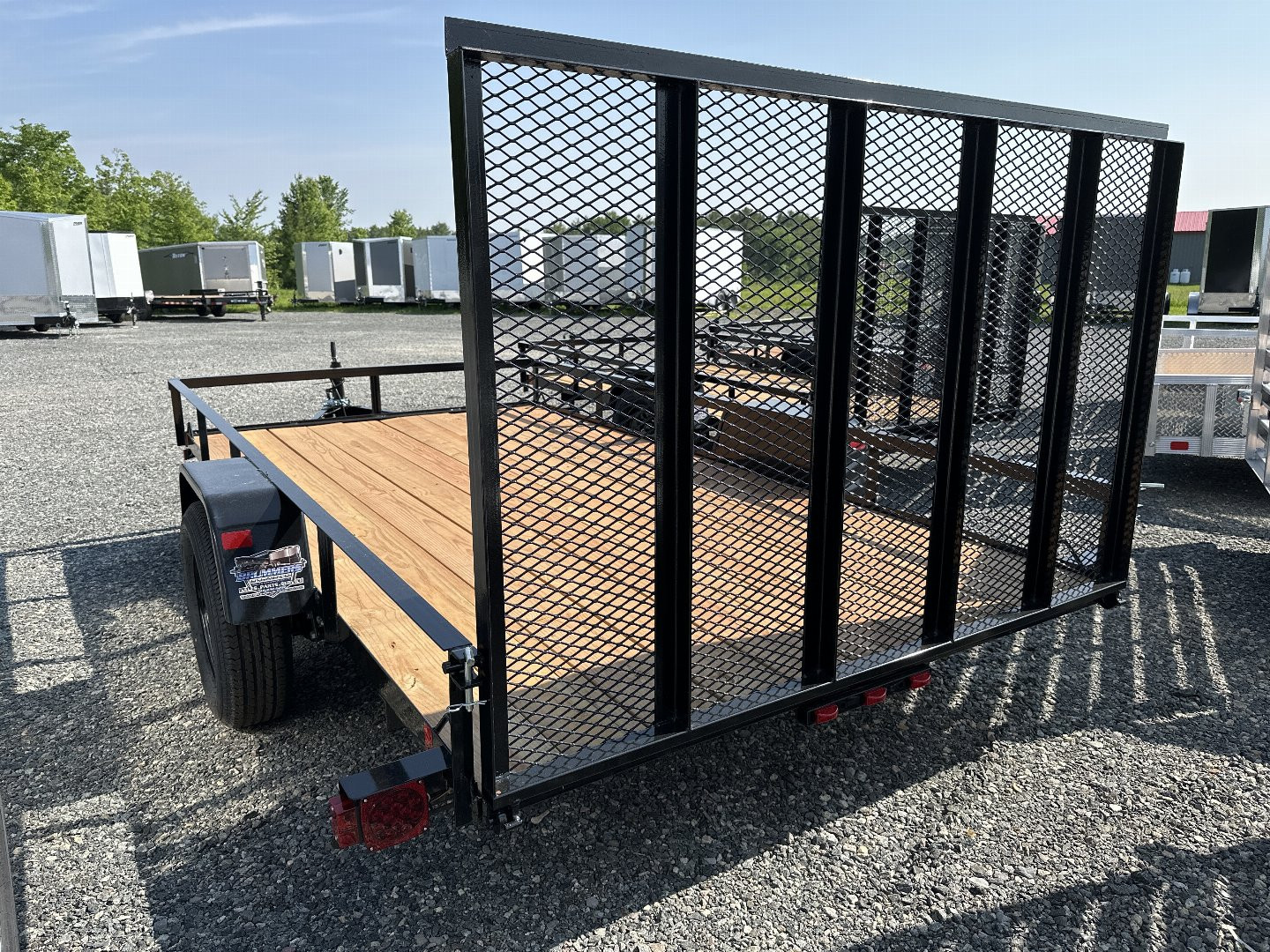 New 2026 BWISE UTE-612 Utility Trailer