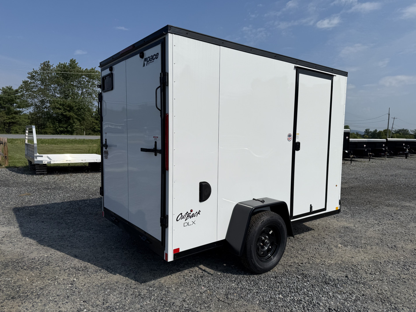 New 2025 Pace American 6 X 10 OUTBACK DLX Cargo / Enclosed Trailer