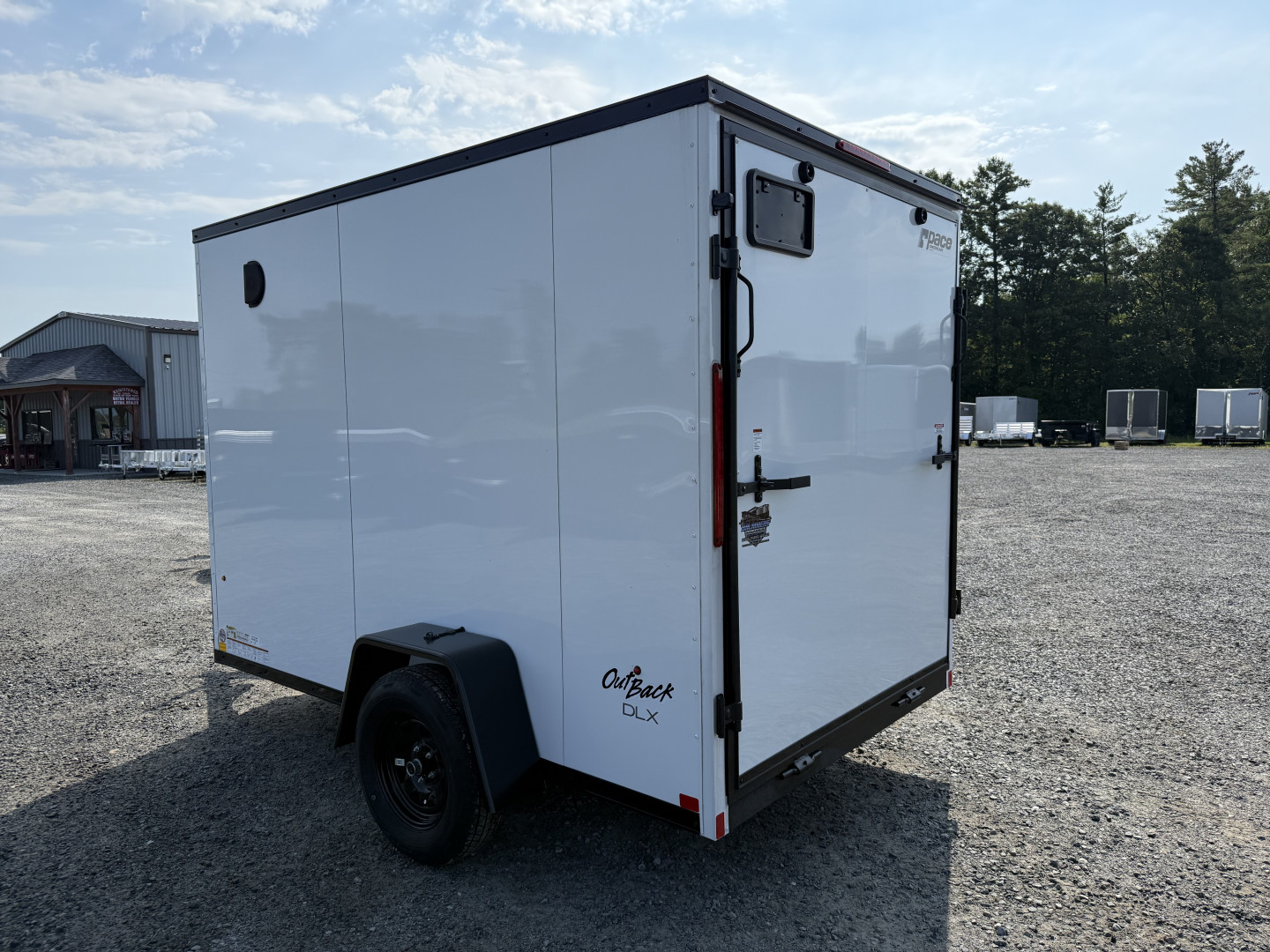 New 2025 Pace American 6 X 10 OUTBACK DLX Cargo / Enclosed Trailer