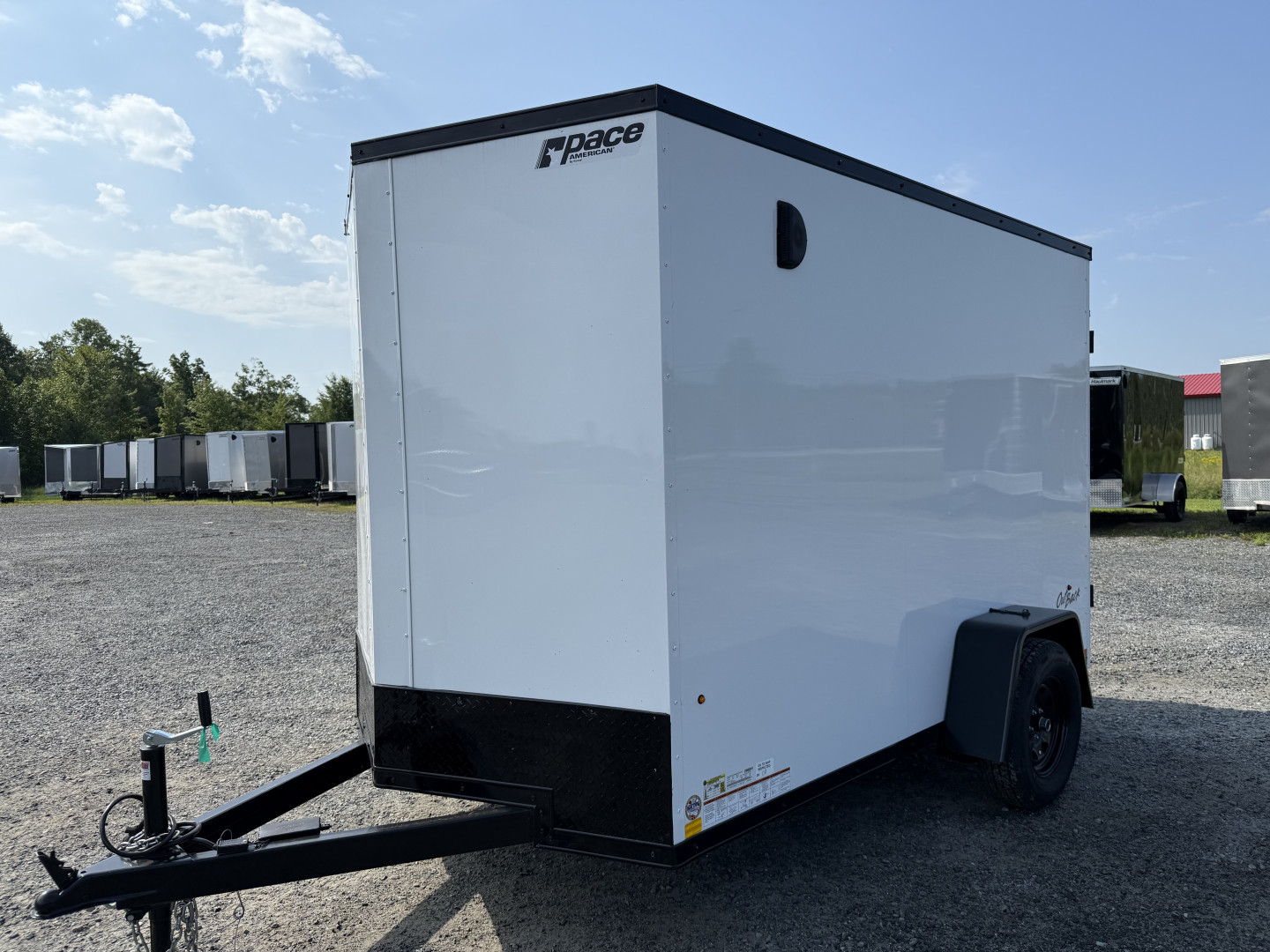 New 2025 Pace American 6 X 10 OUTBACK DLX Cargo / Enclosed Trailer