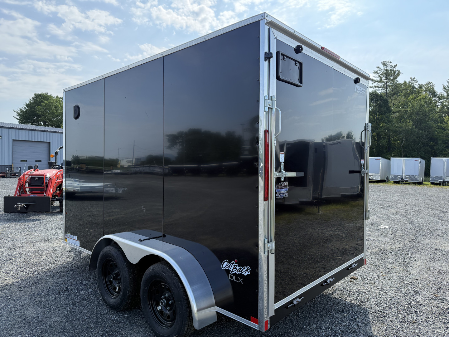 New 2025 Pace American 7 X 12 OUTBACK DLX Cargo / Enclosed Trailer
