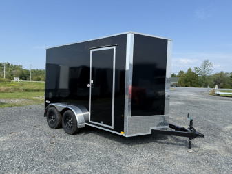 New 2025 Pace American 7 X 12 OUTBACK DLX Cargo / Enclosed Trailer