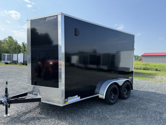 New 2025 Pace American 7 X 12 OUTBACK DLX Cargo / Enclosed Trailer