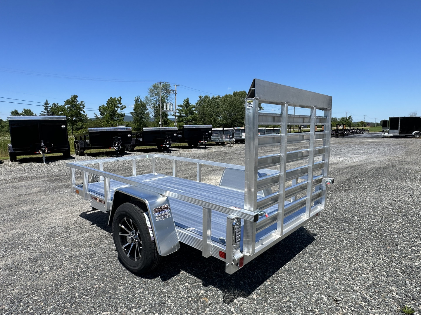 New 2025 Sport Haven AUT510D Utility Trailer