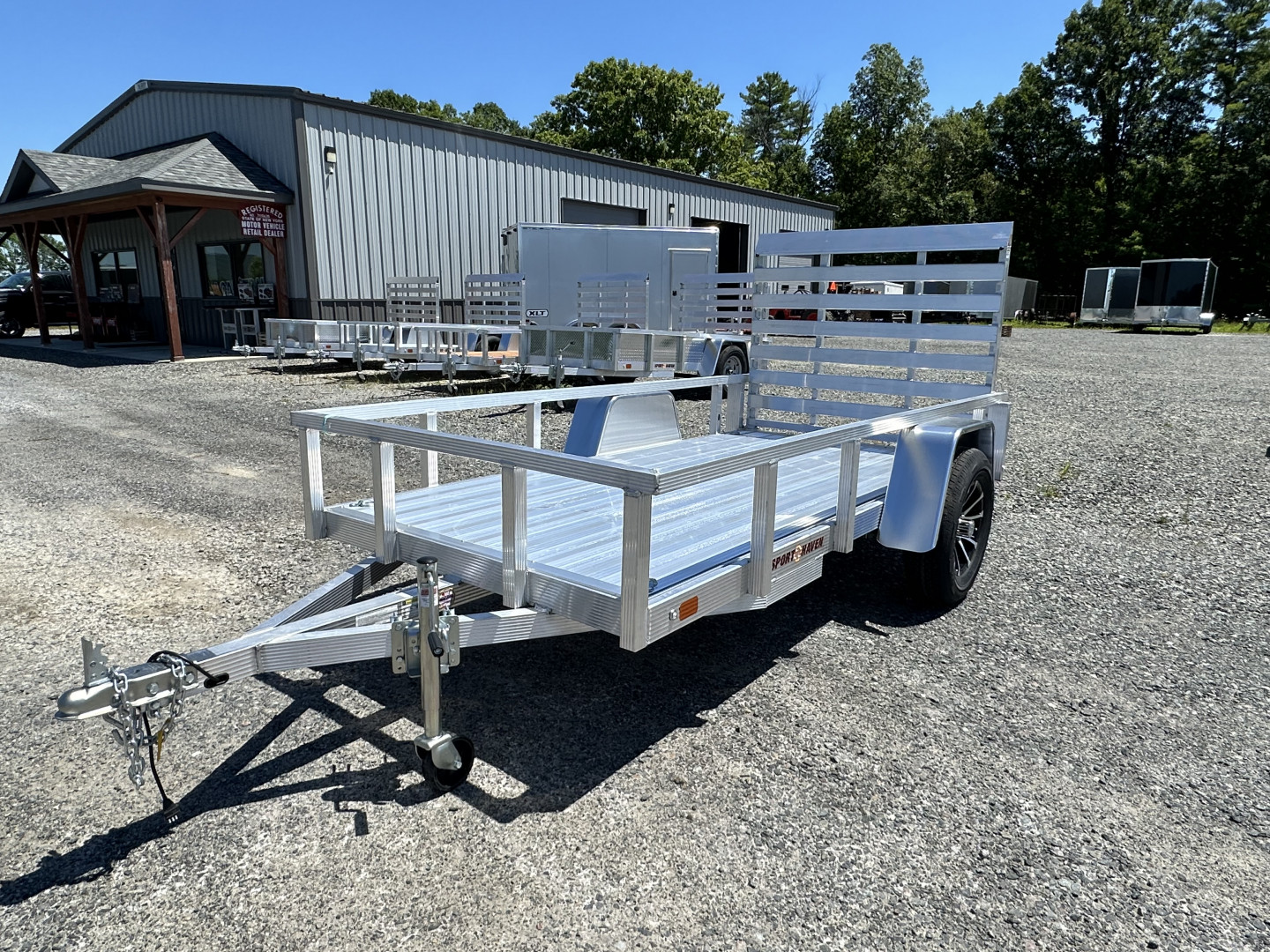New 2025 Sport Haven AUT510D Utility Trailer