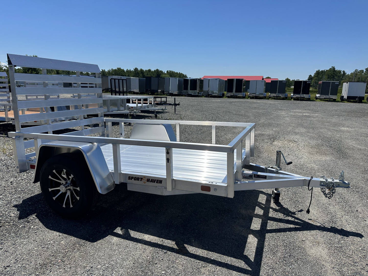 New 2025 Sport Haven AUT508D Utility Trailer