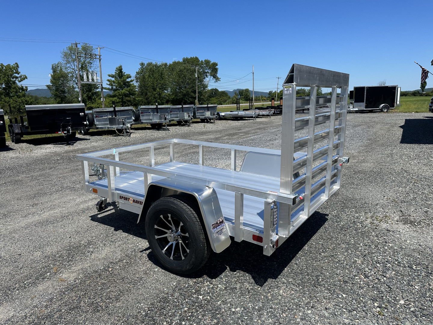 New 2025 Sport Haven AUT508D Utility Trailer