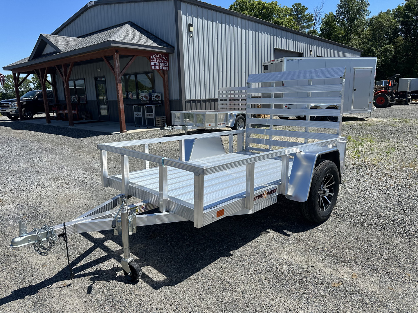 New 2025 Sport Haven AUT508D Utility Trailer
