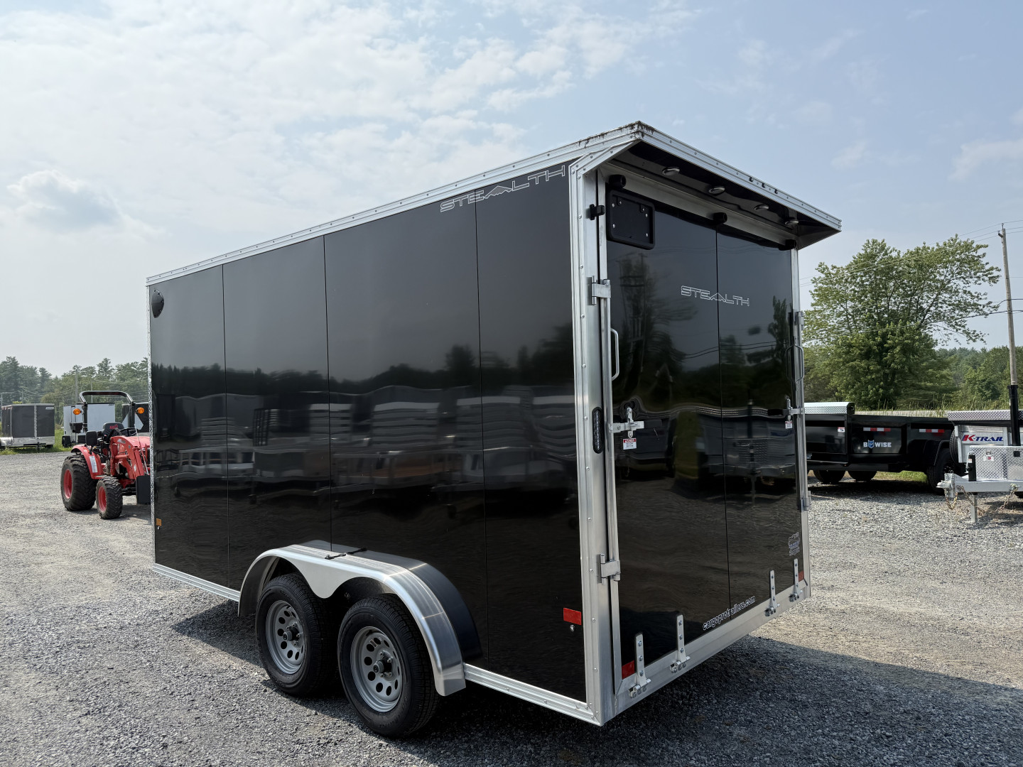 New 2025 ALCOM 7.5 X 14 STEALTH Cargo / Enclosed Trailer