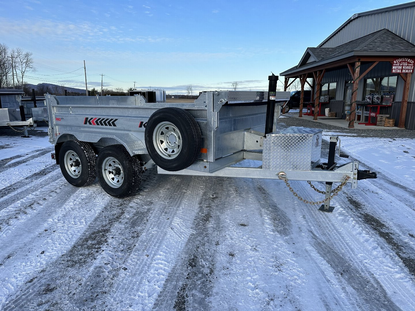 New 2025 K-Trail D610-10 Dump Trailer
